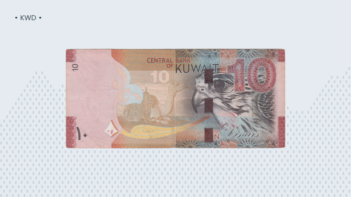 The Kuwaiti dinar